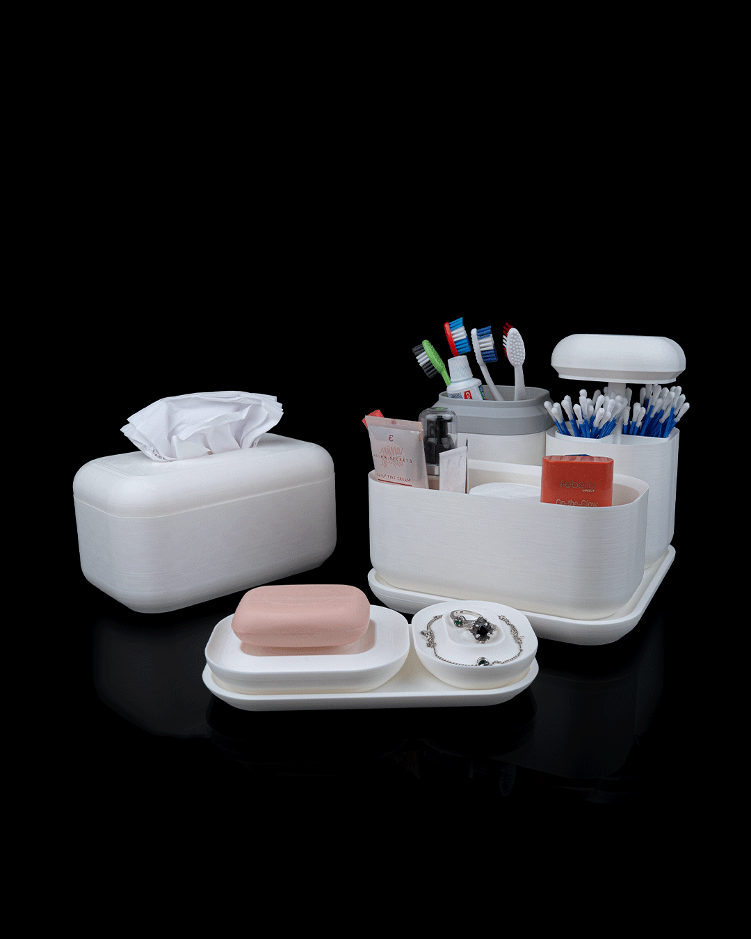 Modular Bathroom Organizer - Essentials
