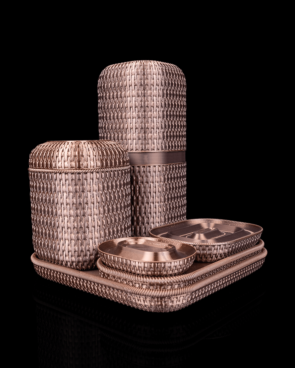 Modular Bathroom Organizer - Rattan Retreat