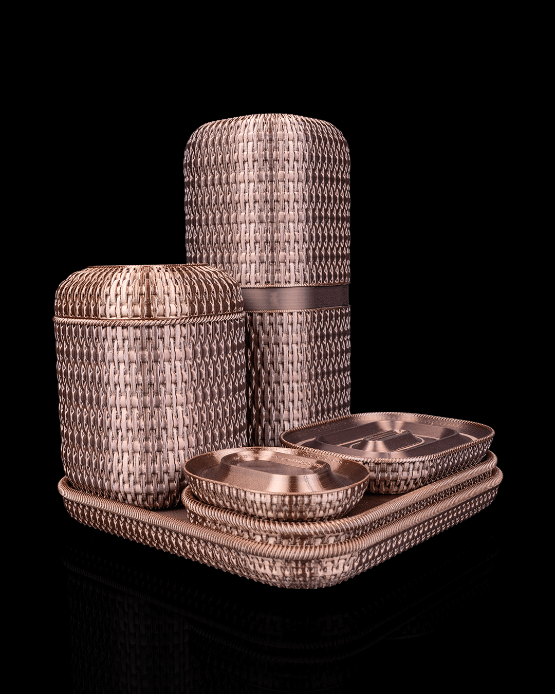 Modular Bathroom Organizer - Rattan Retreat